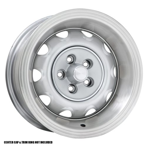 CHRYSLER RALLYE 15x 8″ WHEEL  5X 4.5″BC, 4-1/2″ BS