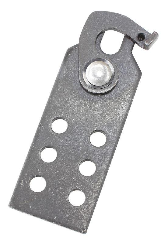 QUICK RELEASE MORSE CABLE BRACKET FLAT MILD STEEL