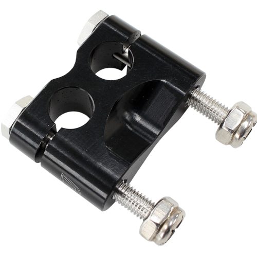 PRO GRIP CLIP STYLE MOUNT     DUAL FULL CLAMP BILLET BLACK