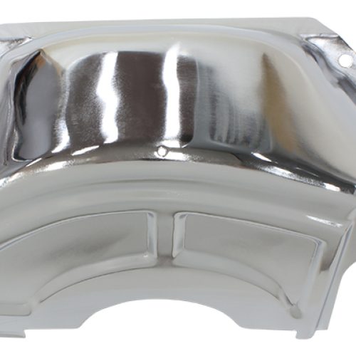 GM POWERGLIDE TRANS DUST      INSPECTION COVER CHROME