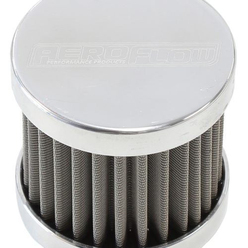 -6AN S/S BILLET BREATHER      WITH FEMALE -6AN RE-USABLE