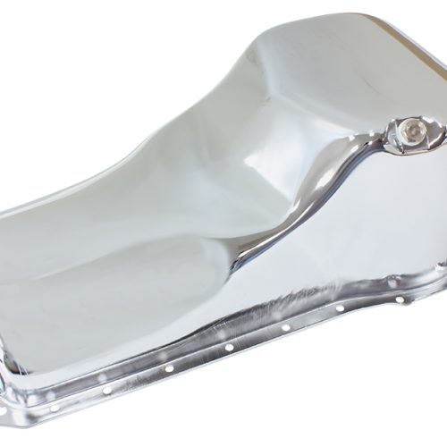 STOCK OIL PAN FORD 351C FRONT SUMP CHROME