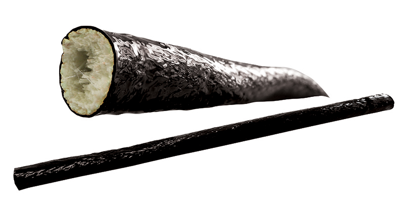 AEROFLOW HEAT GUARD 5/16" ID 8mm BLACK COLOUR 3.7M / 12ft