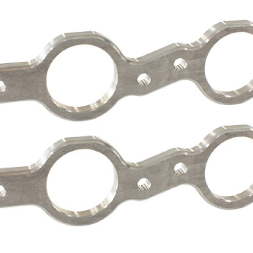 LS Chev header flanges 1-7/8″ Round port (PAIR) 1.88″ PORT