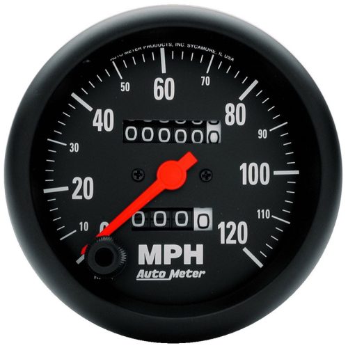 Z-SERIES 3-3/8″ SPEEDO 120MPH MECHANICAL WITH TRIP METER