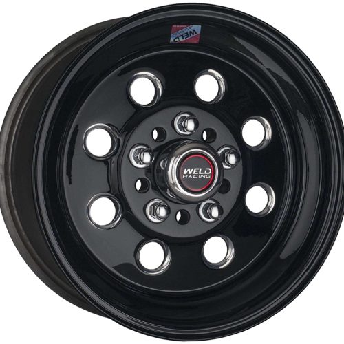 DRAGLITE WHEEL BLACK 15″ x 7″ 5X4.5/4.75″ B/C, 3.5″ B/S