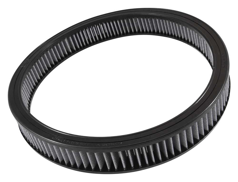 ROUND AIR FILTER, 14"x2" ROAD RACE, LOW FILTRATION