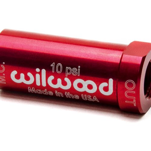 RESIDUAL PRESSURE VALVE, 10PSIRED, NO FITTINGS