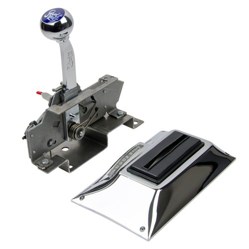 CONSOLE QUICKSILVER SHIFTER   FOR 1968-1969 CAMARO, 3-SPD