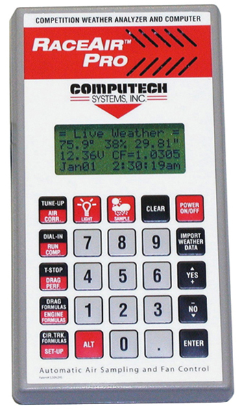 COMPUTECH RACEAIR PRO PORTABLE WEATHER STATION