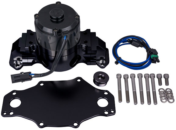 PROFLO EXTREME HOLDEN - BLACK BILLET ELECTRIC WATER PUMP