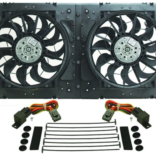 12″ DUAL FAN & SHROUD KIT     4000 CFM, 797 x 400 x 83mm