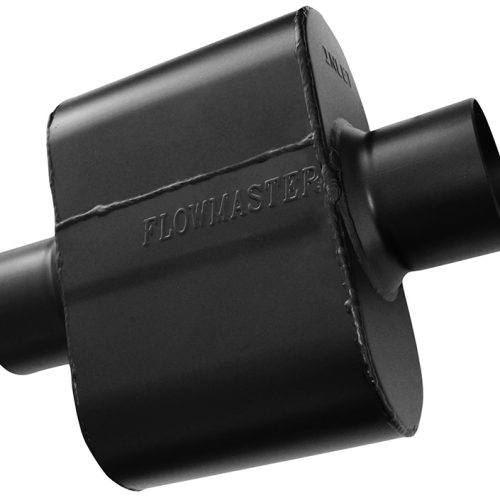 SUPER 10 SERIES STAINLESS 2.50MUFFLER CENTRE IN / CENTRE OUT