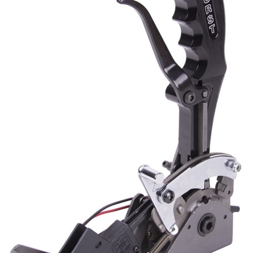 HURST BLK QUARTER STICK PISTOLGRIP. GM TH250,350,375,400 FWD