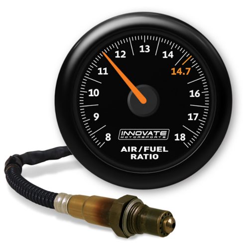 MTX-A WIDEBAND AIR/FUEL GAUGE 2-1/16″ ANALOG GAUGE 8-18 AFR
