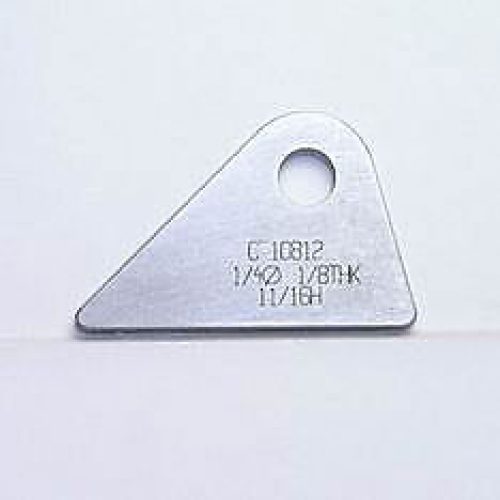 FLAT TABS, 1/4″ HOLE, QTY 20  1/4″, 11/16″ HT, STRAIGHT TAB