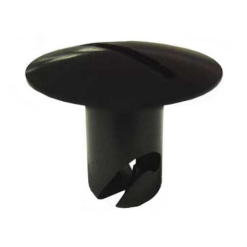 7/16 ALUM BIG HEAD BUTTON BLACK .500 GRIP