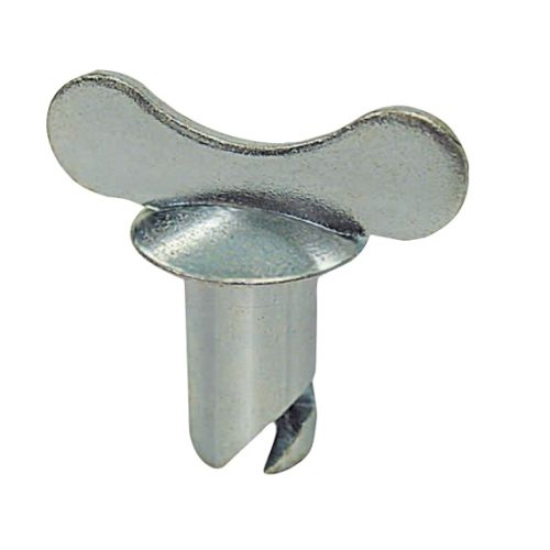 7/16 WINGED BUTTON STEEL      .500 GRIP