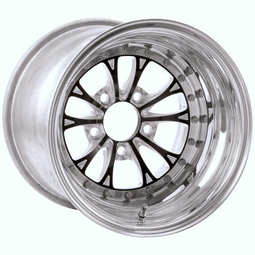 RT VITESSE 15×8″ BLACK 5×4.75″ PCD, 3.50″ BACKSPACE