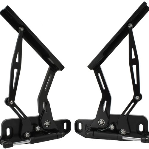 BILLET BONNET HINGE KIT BLACK HQ-WB HOLDEN, LH-UC TORANA new