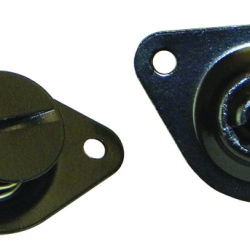 DZUS FASTENER, STEEL, BLACK   LARGE HEAD, 7/16″ x .550″ (10)