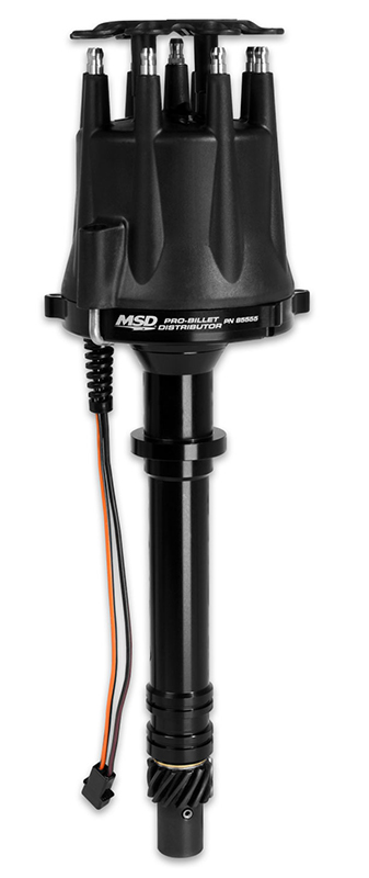 CHEV PRO-BILLET DIST BLACK SB & BB, MAG PICK-UP