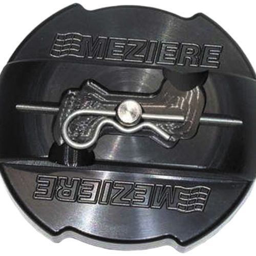 SAFECAP, 16LB, BLACK ANODIZED BILLET LOCKING RADIATOR CAP