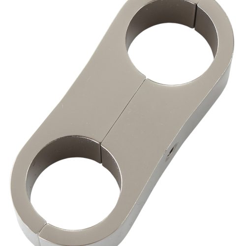 BILLET DUAL HOSE SEPERATOR    TITANIUM 12.6MM ID OR 1/2″ ID