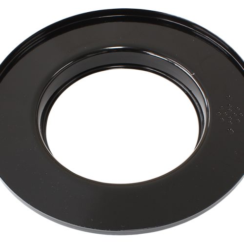 9″ AIR CLEANER BASE ONLY 5-1/8FLAT BASE BLACK