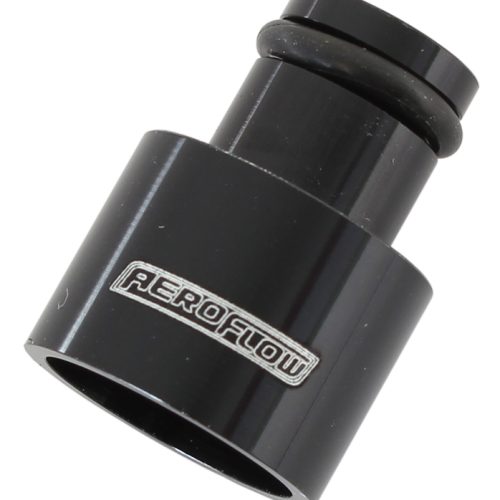 INJECTOR ADAPTER SHORT 14MM TO11MM FUEL RAIL SINGLE PACK BLK