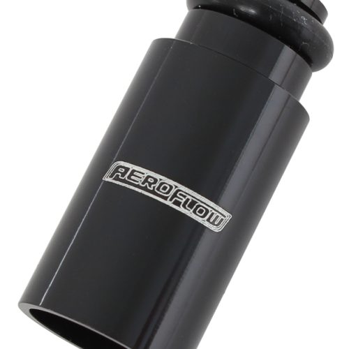 INJECTOR ADAPTER LONG 14MM TO 14MM FUEL RAIL SINGLE PACK BLK