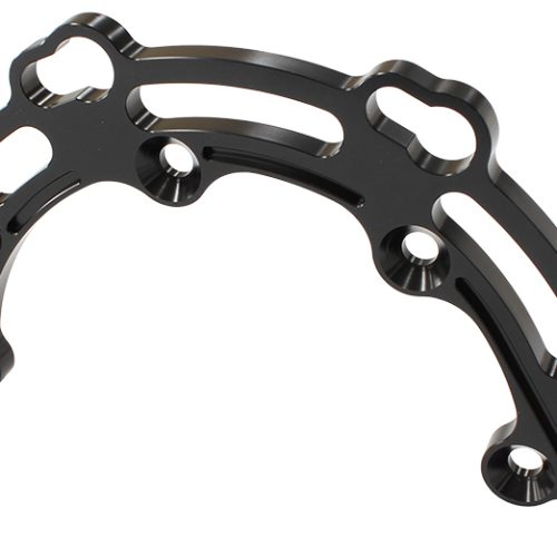 STARTER PLATE FOR BELT GUARD  SUIT STD ROOTS BLOWER BLACK