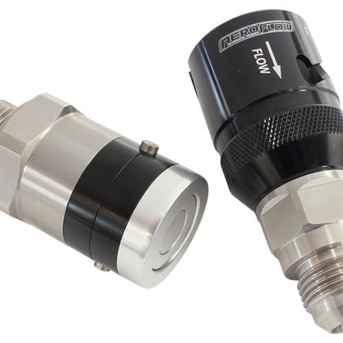 Quick Relase -10 Viton Seal Black Aluminum