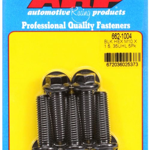 HEX BOLTS M10x1.50 x 35mm     12mm WRENCH (5-PACK) 10mm-1.50
