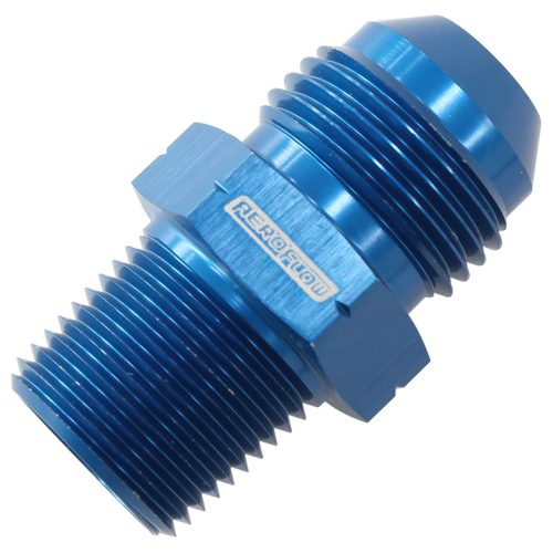 3/8″ BSP TAPERED TO -6AN      BRITISH STD PIPE TAPERED