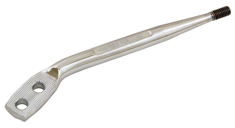 HURST SHIFTER STICK 8.25" LONG3.10" BEND CHROME