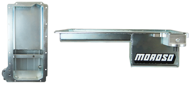 LS OIL PAN, REAR SUMP 6" DEEP, 4.73L CAPACITY