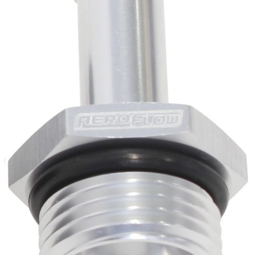 -12ORB TO 1/2″ PUSH ON BARB   SILVER