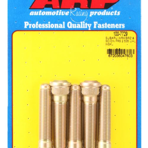 WHEEL STUDS, SUBARU BRZ / WRX M12-1.25 X 64.4mm, 5-PACK