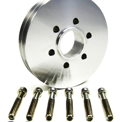 2V ACCESSORY PULLEY, CRANK HUB6-BOLT BLOWER PULLEY PATTERN