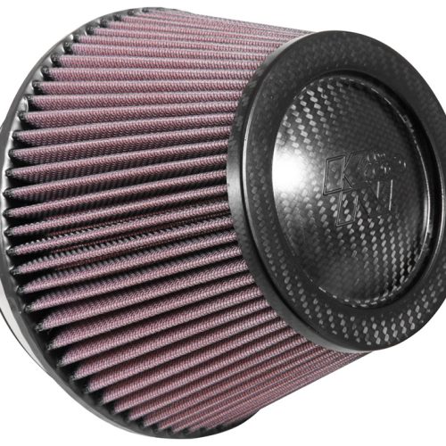6″ CLAMP ON TAPERED AIR FILTER5.125″-7″ OD, 5″ TALL, C/FIBRE