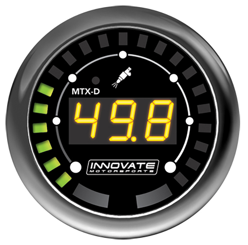 MTX-D FUEL PRESSURE 0-145 PSI 10 BAR. 52mm 2-1/16" DIAMETER