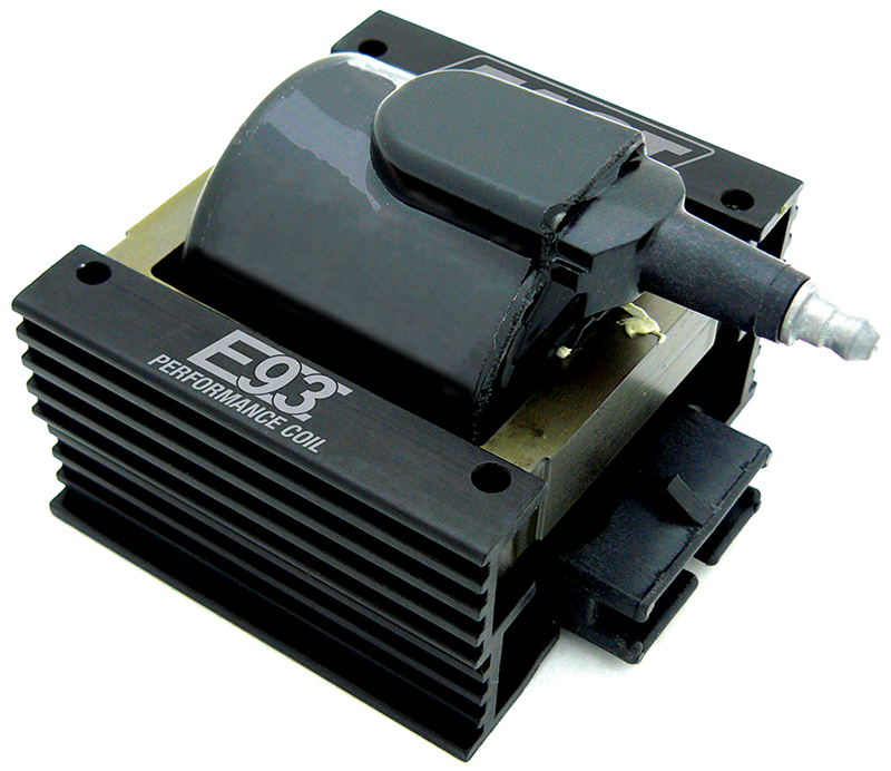 E93 IGNITION COIL, BLACK SUITS E6 & E7 IGNITIONS