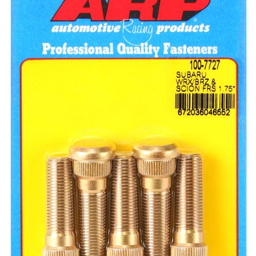 WHEEL STUDS, SUBARU BRZ / WRX M12-1.25 X 44.5mm, 5-PACK