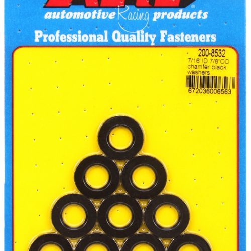 7/16″ ID WASHERS WITH CHAMFER 7/8″ OD, .120″ THICK, 10-PK