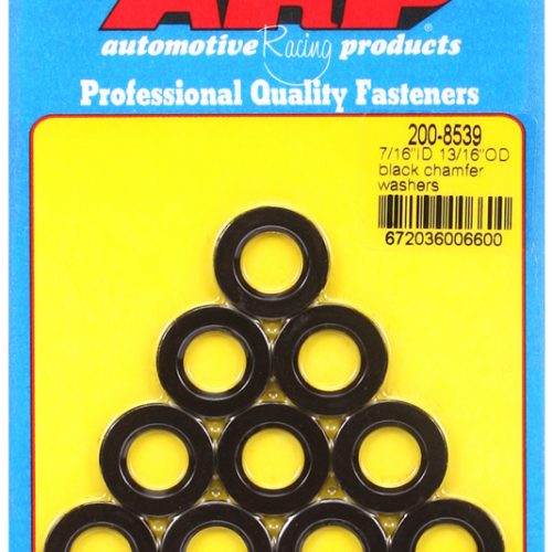 7/16″ ID WASHERS WITH CHAMFER 13/16″ OD, .120″ THICK, 10-PK