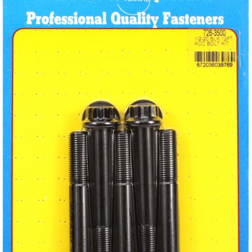 12PT BOLTS 1/2″ UNF x 3.50″ 9/16″ WRENCH (5-PACK) 1/2-20