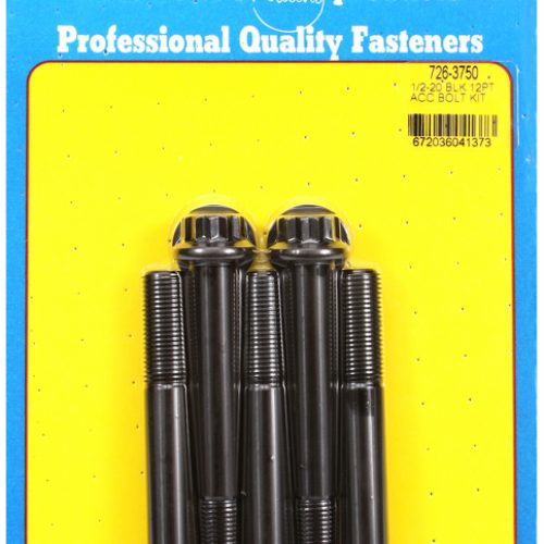 12PT BOLTS 1/2″ UNF x 3.75″ 9/16″ WRENCH (5-PACK) 1/2-20