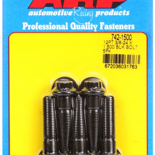 12PT BOLTS 3/8″ UNF x 1.50″   3/8″ WRENCH (5-PACK) 3/8-24