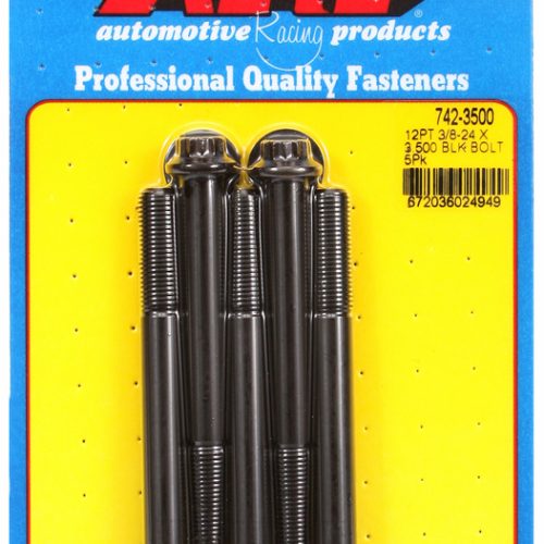 12PT BOLTS 3/8″ UNF x 3.50″ 3/8″ WRENCH (5-PACK) 3/8-24